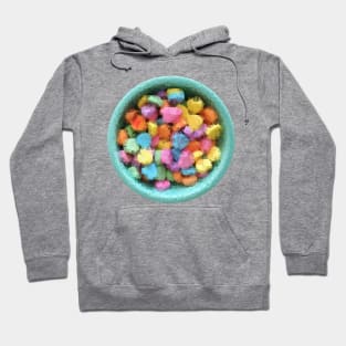 Low Poly Valentine Candy Hoodie